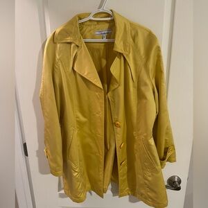 Trench Coat (Yellow)